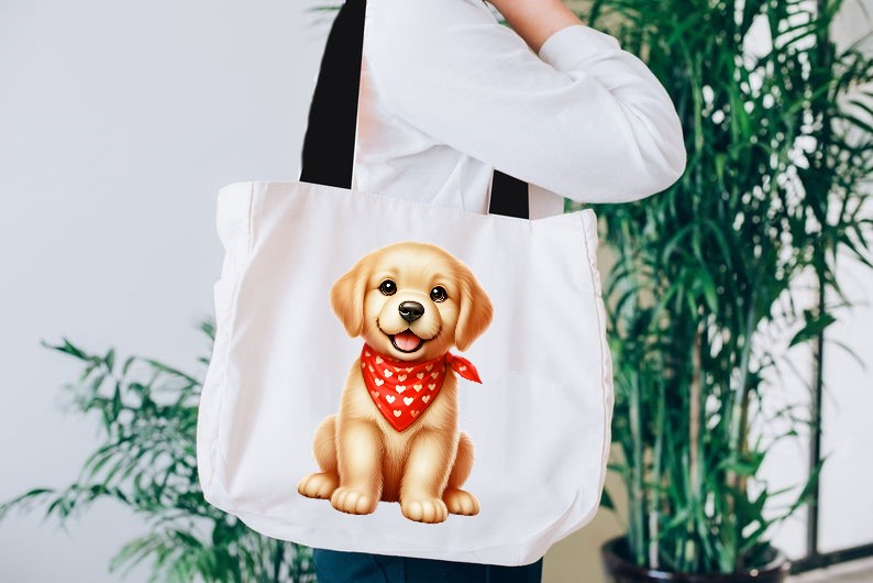 Chiot Labrador Bandana2