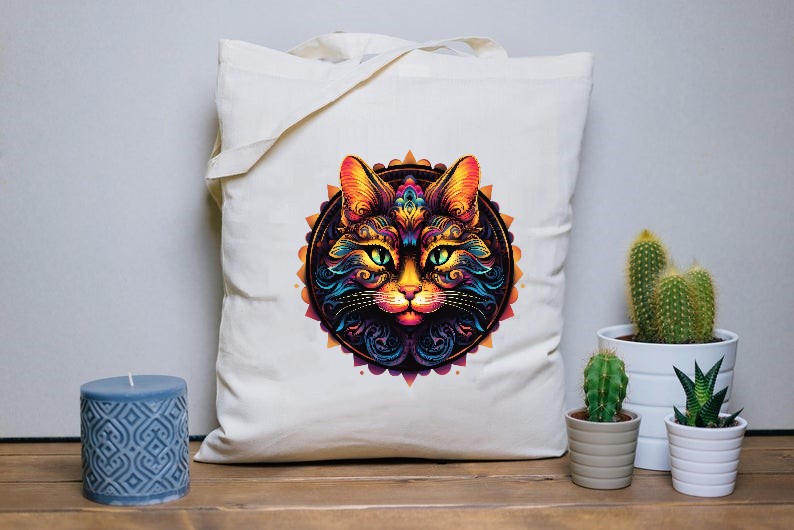 Tête Chat Mandala2