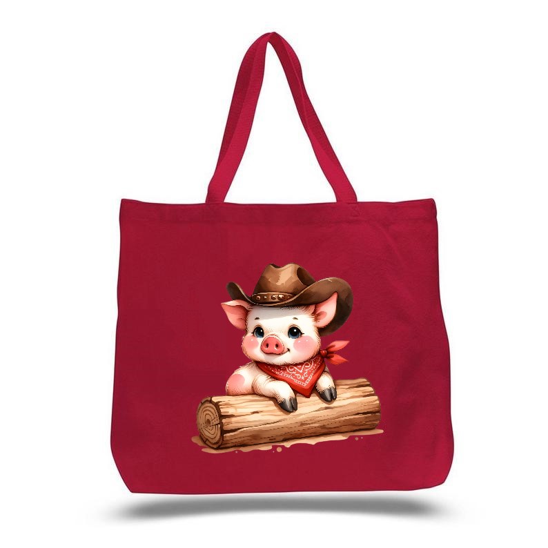Cochon Chapeau Bois2