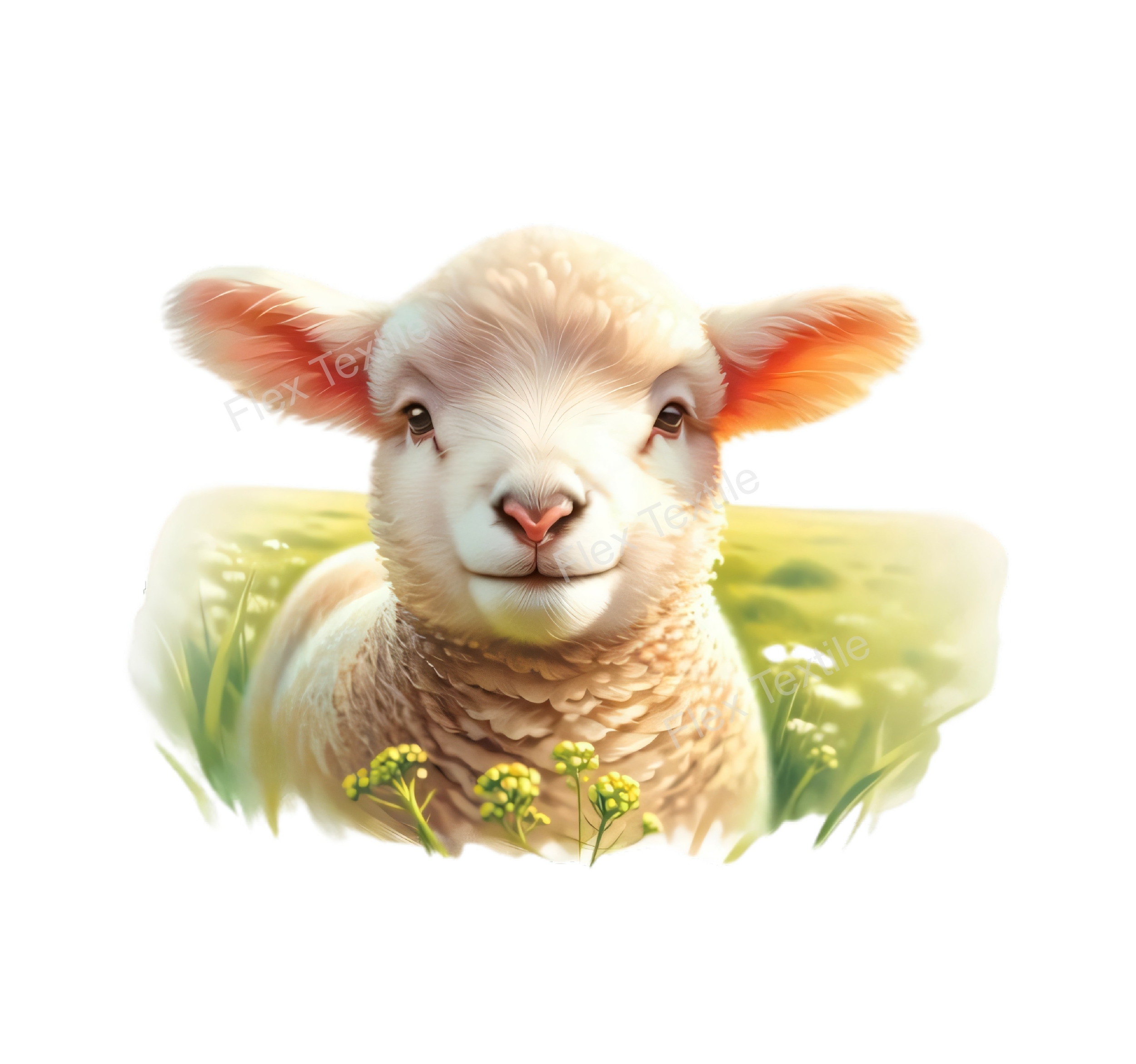 petit mouton transfert thermocollant impression dtf flex textile