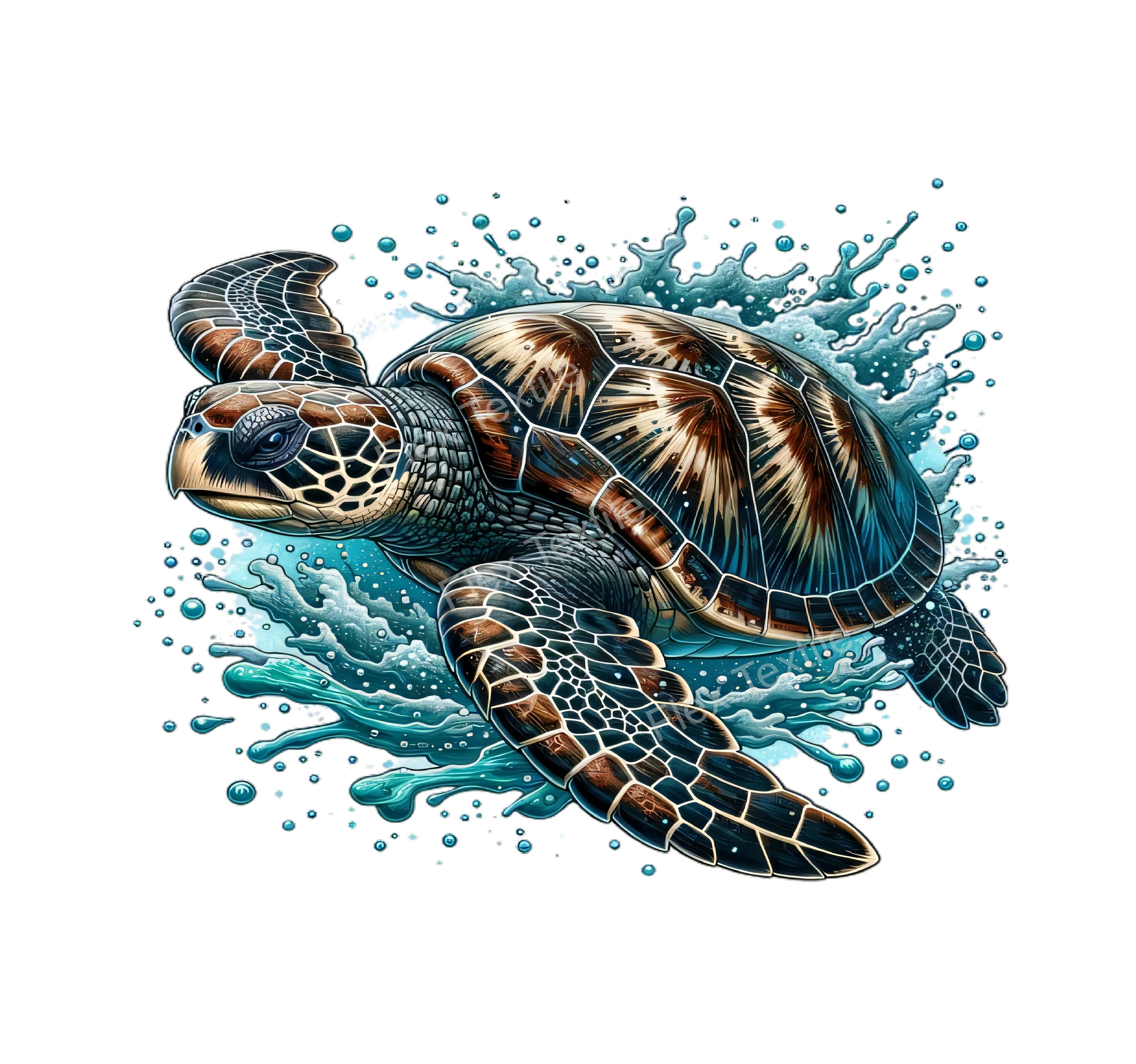 Une tortue sculptée à la main en pierre de Malachite