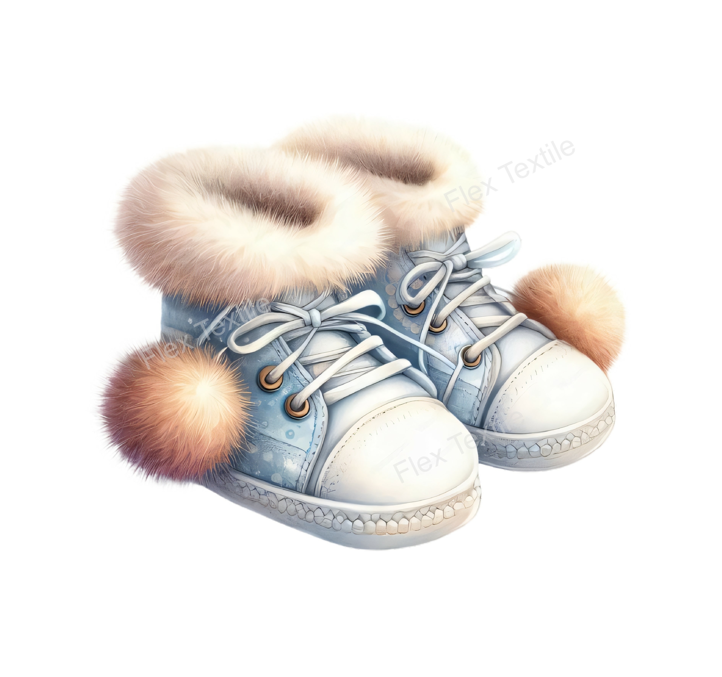 chaussures bébé garçon transfert thermocollant impression dtf flex textile