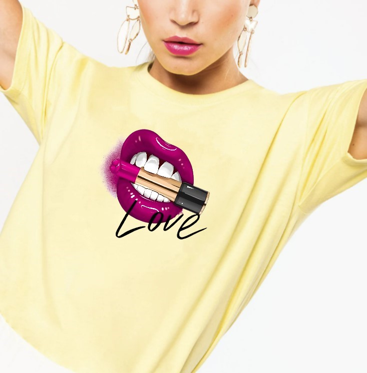 Bouche Rouge à Lèvres Love1
