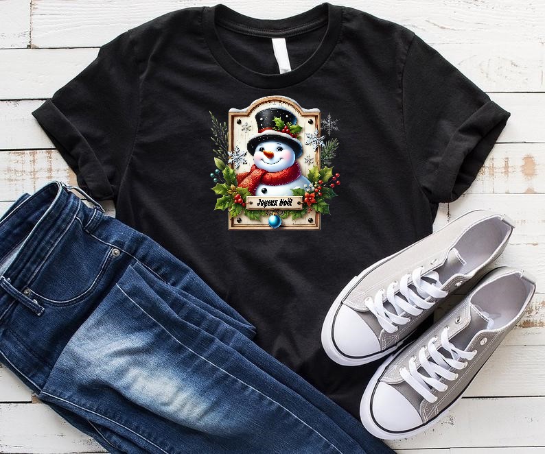 Bonhomme Neige Cadre1