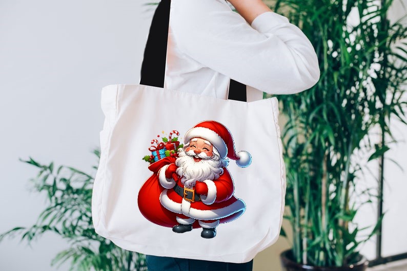 Père Noël Hotte Cadeaux2