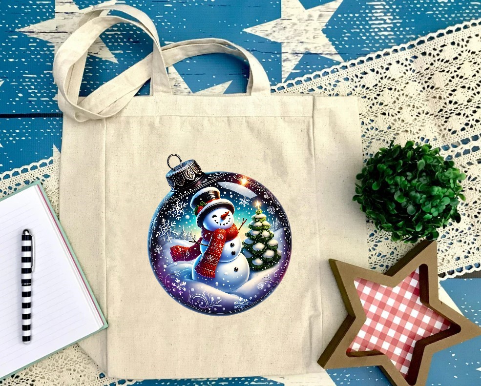 Boule Noël Bonhomme Neige2