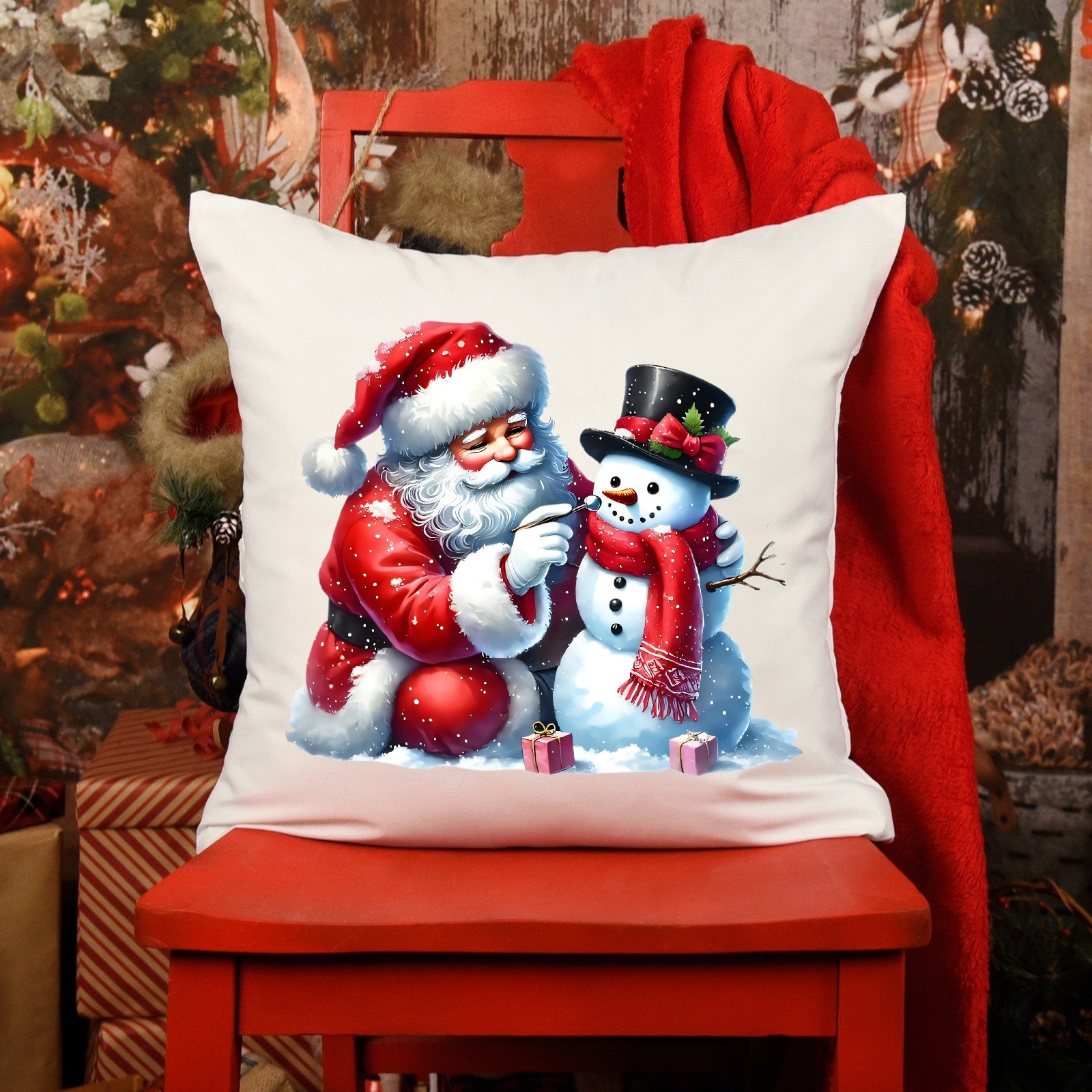Père Noël Bonhomme Neige2