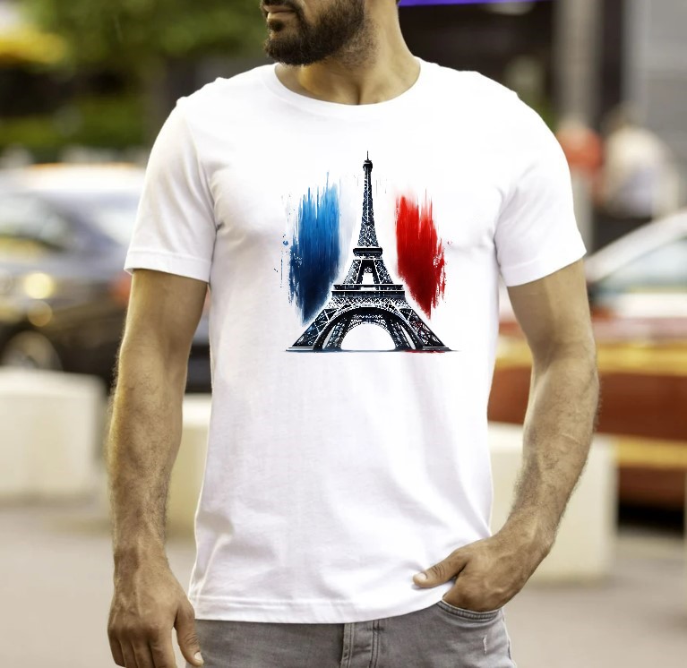 Tour Eiffel Drapeau France1