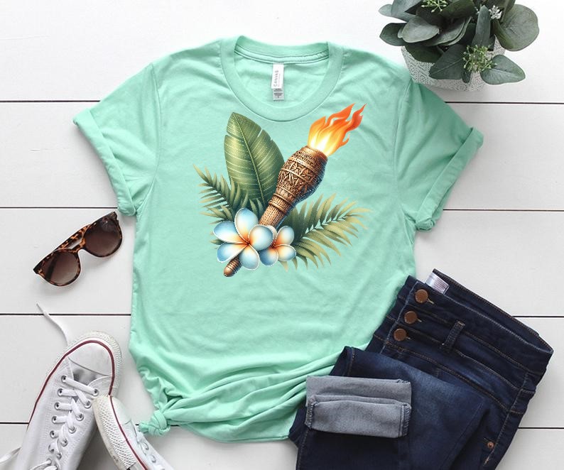 Flambeau Feuilles Tropicales1