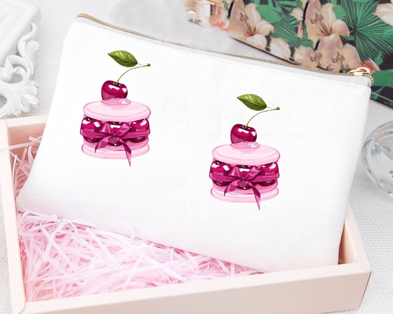 Macaron Cerise2