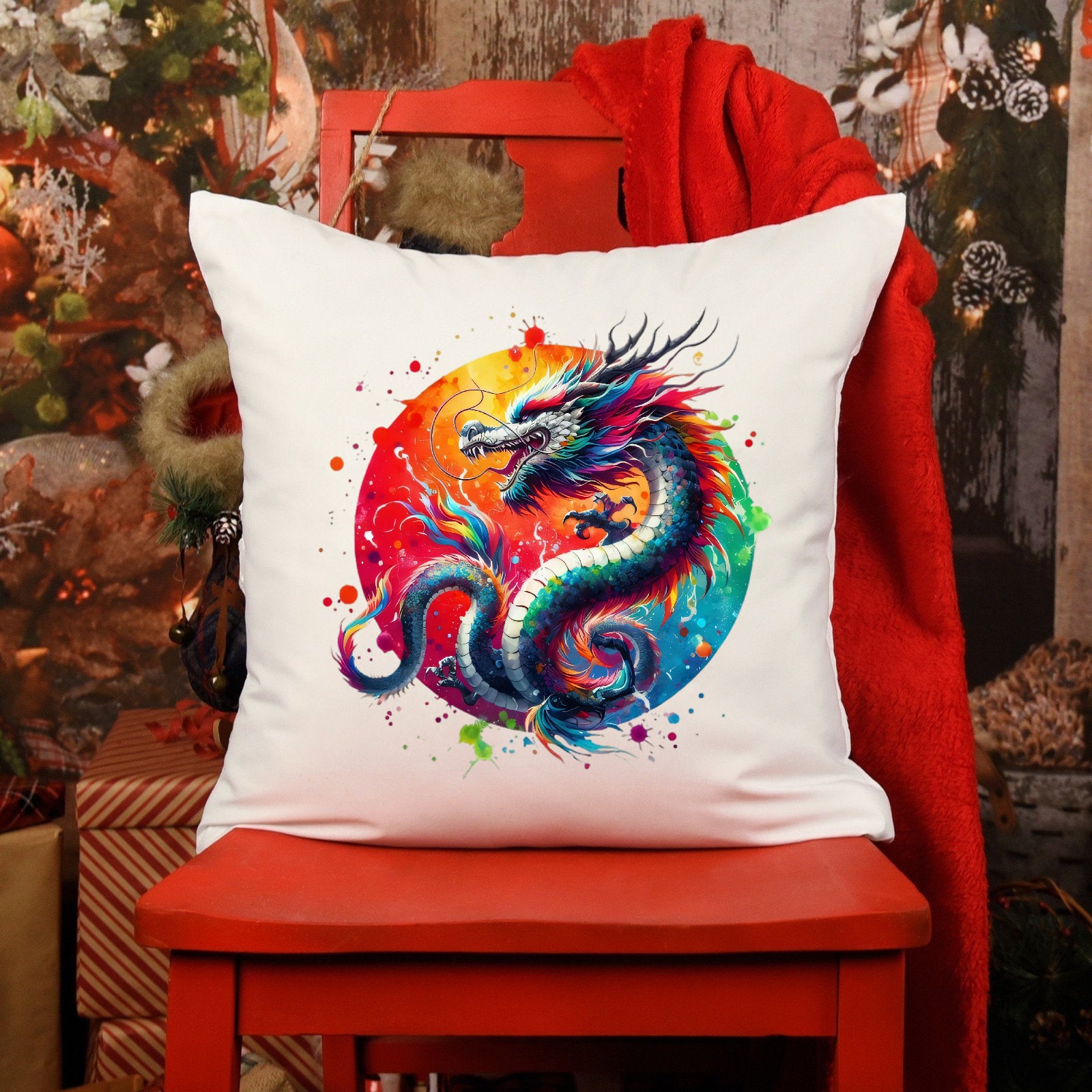 Dragon Cercle Couleurs2