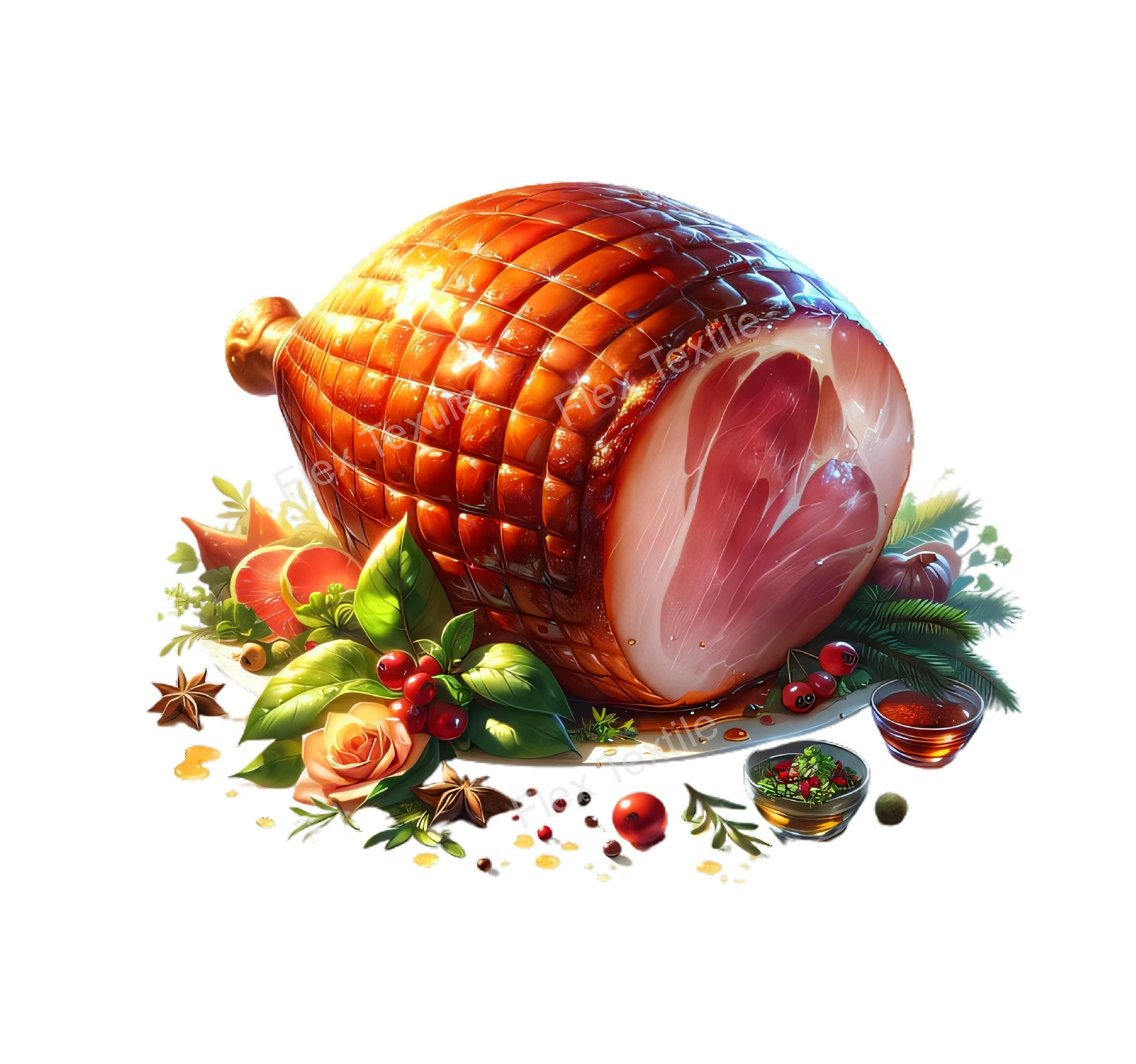 viande transfert thermocollant impression dtf flex textile