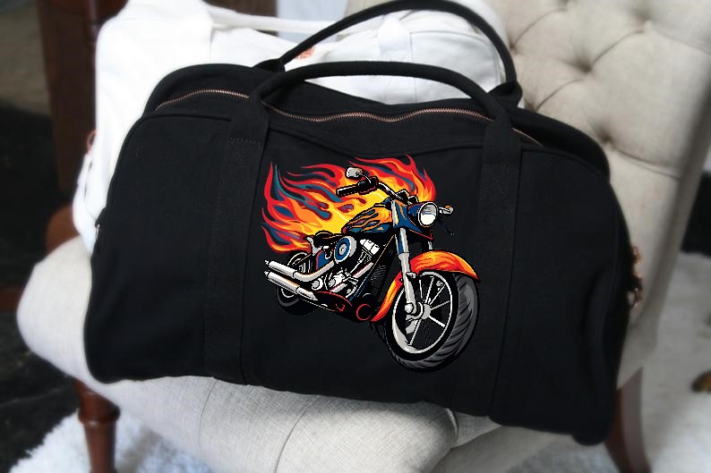 Moto FLammes2