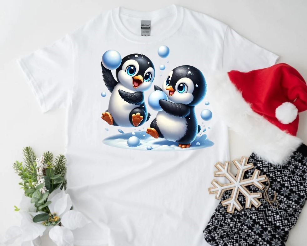 Pingouins Boules de neige1