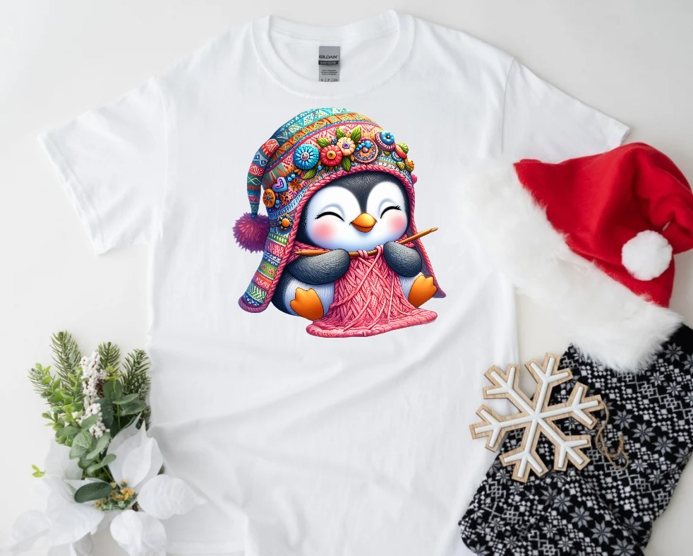 Pingouin Bonnet Tricote1