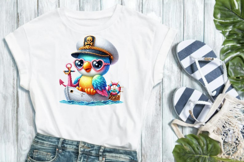 Perroquet Bateau Marin1