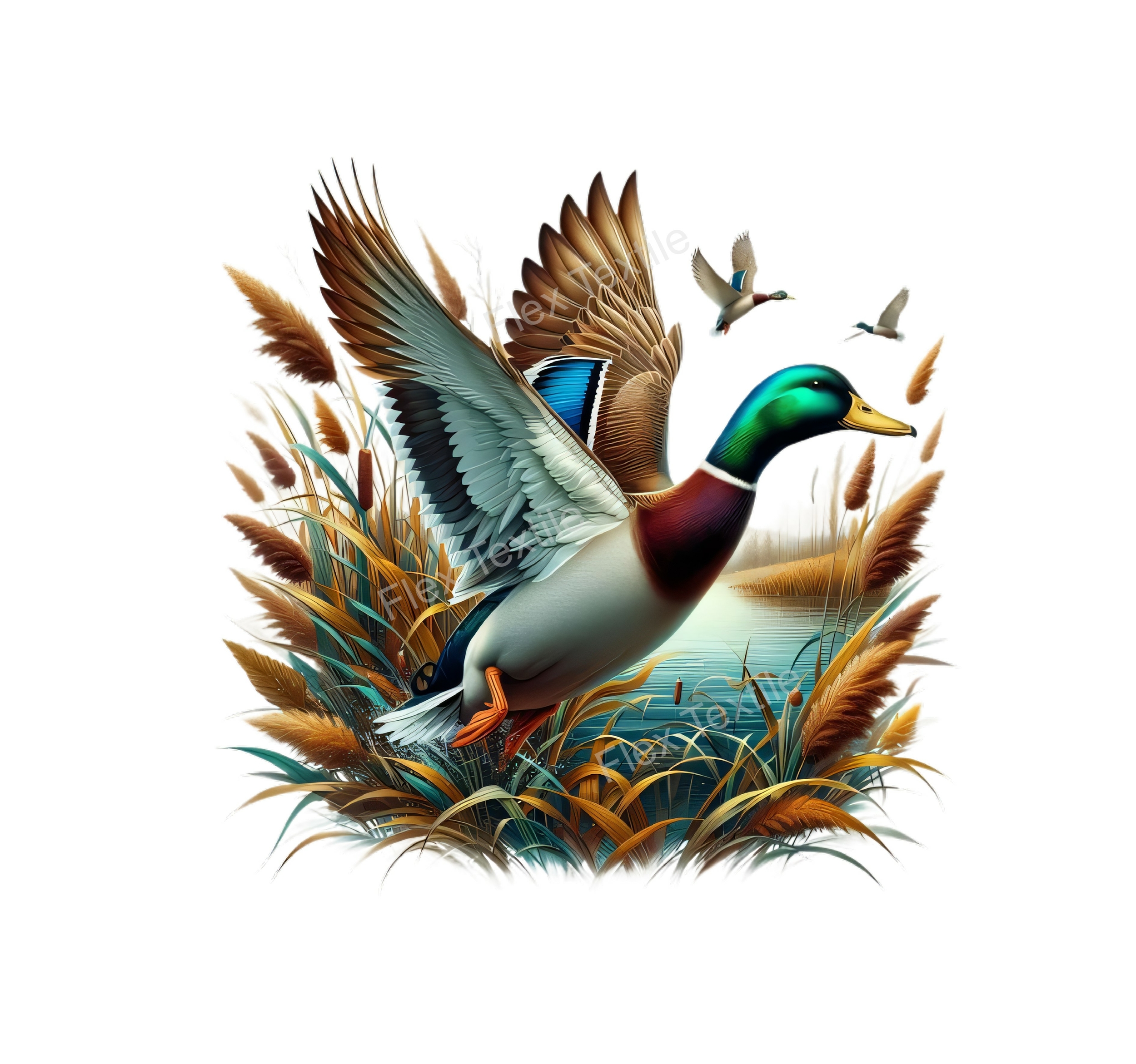 canard covert transfert thermocollant impression dtf felx textile