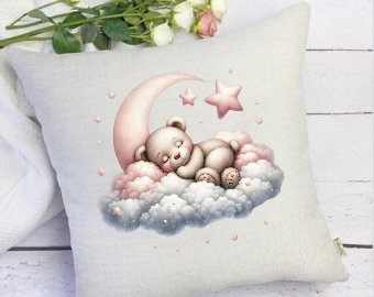 Ourson Nuage Rose2