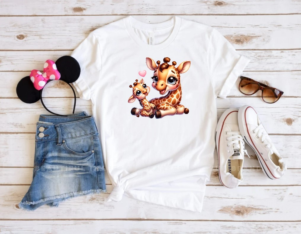 Girafe et Bébé1