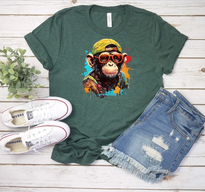 Singe Casquette Lunettes1