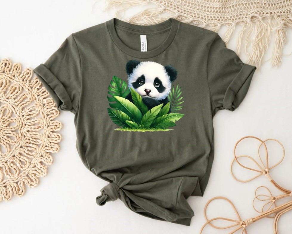 Panda Feuilles1