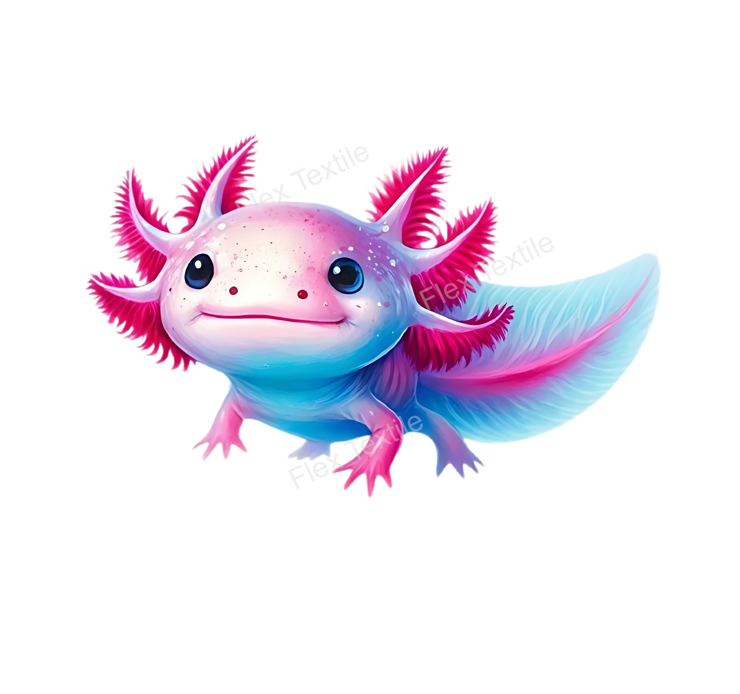 axolotl transfert thermocollant impression dtf flex textile