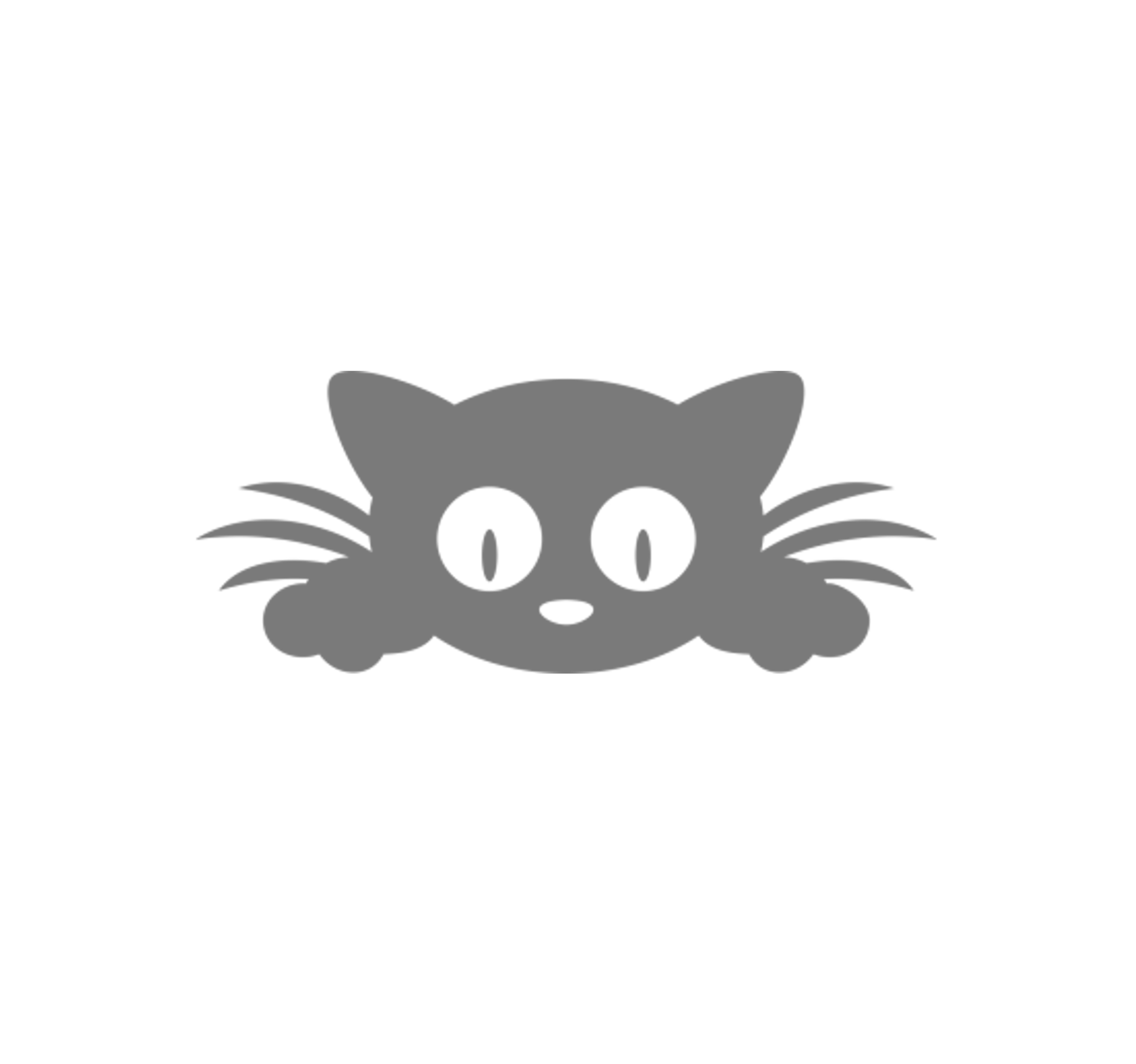 Tete Petit Chaton Motif Thermocollant Animaux Chats Flex Textile