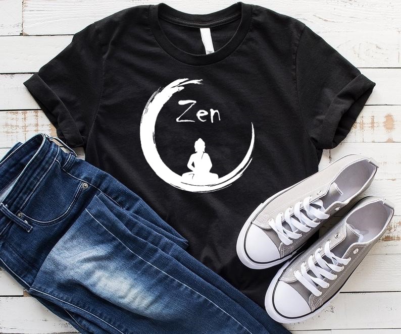 zen rond bouddha