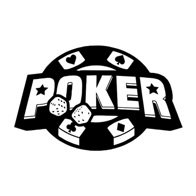 poker motif thermocollant