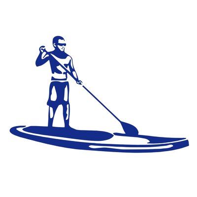 paddle motif thermocollant