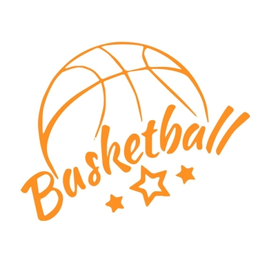 ballon basket motif thermocollant