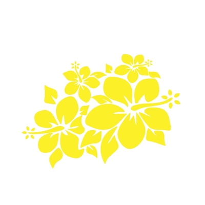 jolies fleurs motif thermocollant