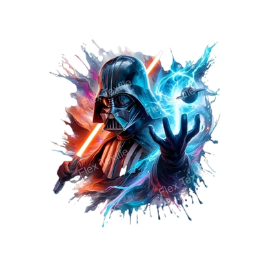 Dark Vador Star Wars Transfert Thermocollant