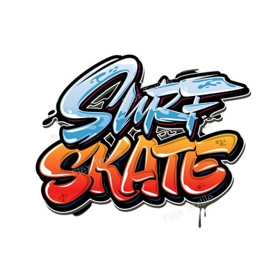 surf skate transfert thermocollant impression dtf flex textile