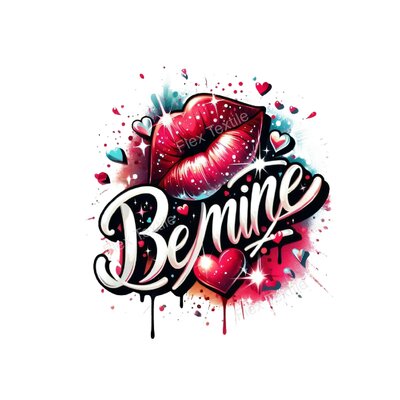be mine bouche transfert thermocollant impression dtf flex textile