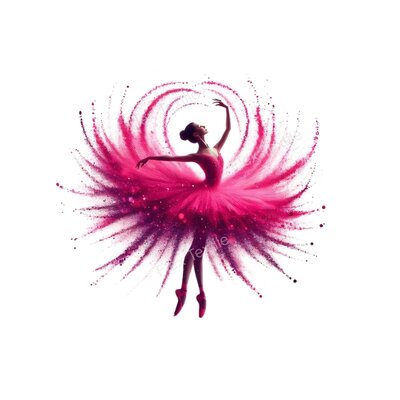 Danseuse Transfert thermocollant impression dtf flex textile