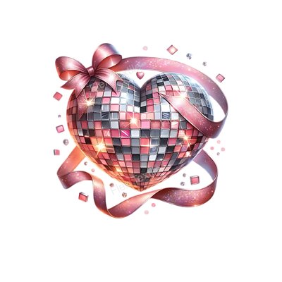 coeur facettes ruban transfert thermocollant impression dtf flex textile