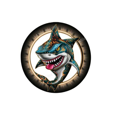 Requin Tatouages Oeil transfert thermocollant impression dtf flex textile