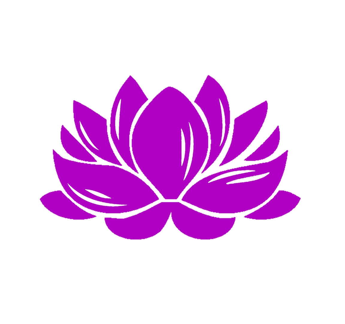 Fleur de Lotus Motif Thermocollant NATURE/FLEURS Flex Textile