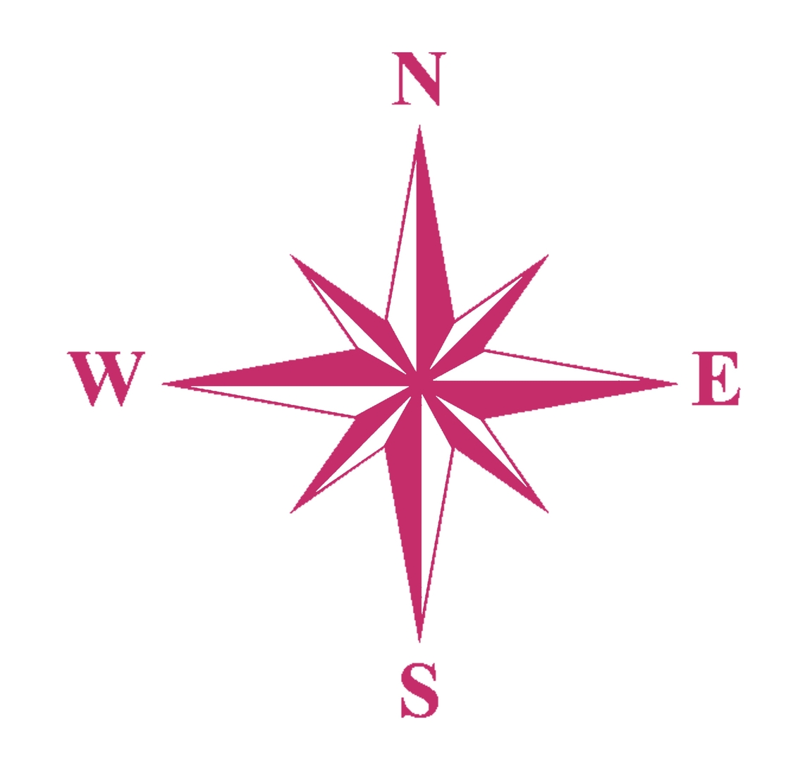 Points Cardinaux Motif Thermocollant VOYAGES/AUTRES Flex Textile