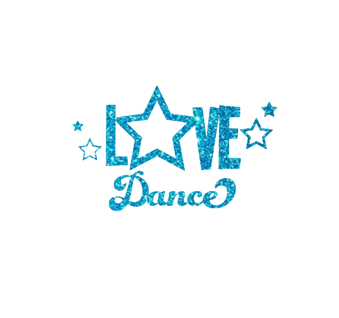 Love Dance Motif Thermocollant - TEXTES/CITATIONS - MESSAGES - Flex Textile