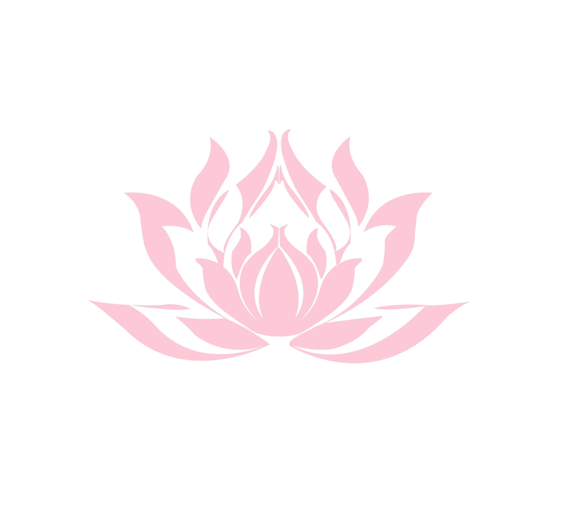 Lotus Fleur Motif Thermocollant NATURE/FLEURS Flex Textile