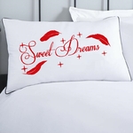 sweet dreams oreiller motif thermocollant