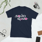 Logo squid game motif thermocollant t-shirt homme