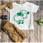 mouton motif thermocollant t-shirt enfant
