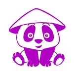 panda chapeau