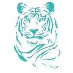 tigre motif thermocollant