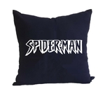 logo spiderman motif thermocollant coussin