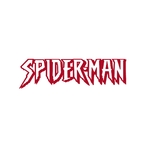 logo spiderman motif thermocollant