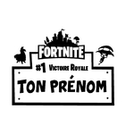 fortnite victoire motif thermocollant